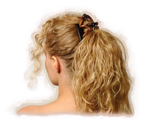 Up ponytail, Comfortable stylish hair clips which can be used to create many different styles